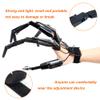 1 Pair Halloween Articulated Finger Extensions,3D Printed Flexible Finger Extensions Fits All Finger Sizes Scary Cosplay Finger Puppets Toys (Black) view 3