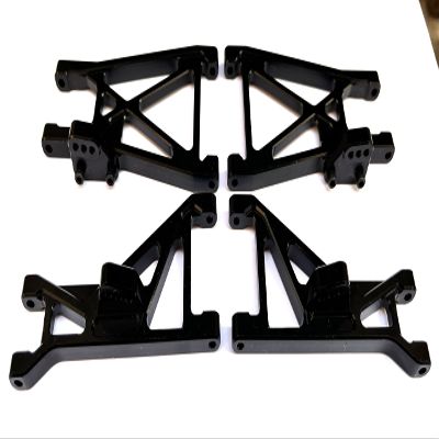 Dhawk CNC Aluminum Front & Rear Arms Black for Team Associated RC10GT RC10T