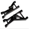 Dhawk CNC Aluminum Front & Rear Arms Black for Team Associated RC10GT RC10T view 3