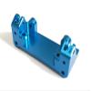 Dhawk CNC Aluminum Front Bulkhead Blue for Team Associated RC10GT RC10T view 1