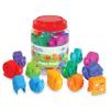Learning Resources Snap-n-Learn Shape Snails - 20 Pieces, Age 18+ Months Toddler Learning Activities, Educational Toys, Set Color, Teaching Toys view 1