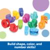 Learning Resources Snap-n-Learn Shape Snails - 20 Pieces, Age 18+ Months Toddler Learning Activities, Educational Toys, Set Color, Teaching Toys view 2