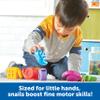 Learning Resources Snap-n-Learn Shape Snails - 20 Pieces, Age 18+ Months Toddler Learning Activities, Educational Toys, Set Color, Teaching Toys view 3