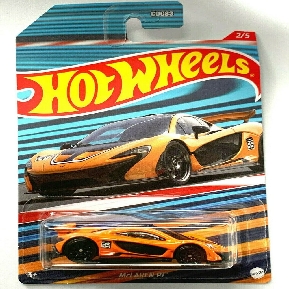 DieCast Hot Wheels McLaren P1 (Orange) - 2022 Themed Exotics Series 2/5