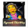 CelebriDucks - Squawk This Way - Floating Rubber Ducks - Collectible Bath Toy Gift for Kids & Adults of All Ages view 2