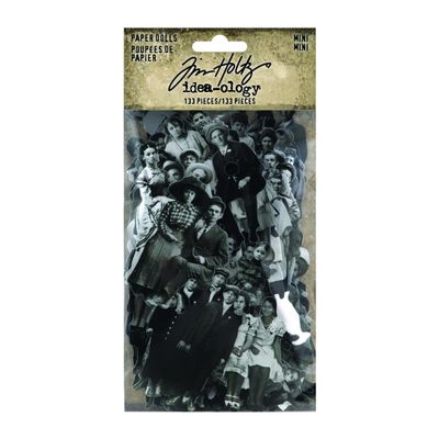 Idea-Ology Paper Dolls Die-Cuts 133/Pkg - Mini
