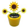 Xindarl Dancing Solar Toys, 8 Styles Solar Dancing Flower Cactus Solar Powered Toys Car Swinging Dancing Toy Car Windowsill Decoration Holiday Car Dashboard Office Home Desk Decor view 1