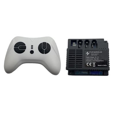 FULIHUA JR1922RXS-AD 2.4G Remote Control and Receiver, for Kids Ride On Toys, 12V Control Box Motherboard Accessories Ride On Car Replacement Parts