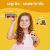 40 PCS Vehicle Magnets, Vehicles and Professions Fridge Magnets for Kids-Common Vehicles, Airplane, Boat & Occupations-Magnetic Transport Refrigerator Decors Educational Learning Toys for Toddlers view 2