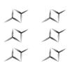 12PCS HQProp 8X3.7X3 Grey (6CW+6CCW) for Cinelifter view 1