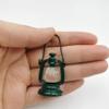 SXFSE Dollhouse Decoration Accessories, 1:12 Dollhouse Miniature Scene Model 2 Pcs Hurricane Lantern Kerosene Lamp view 2