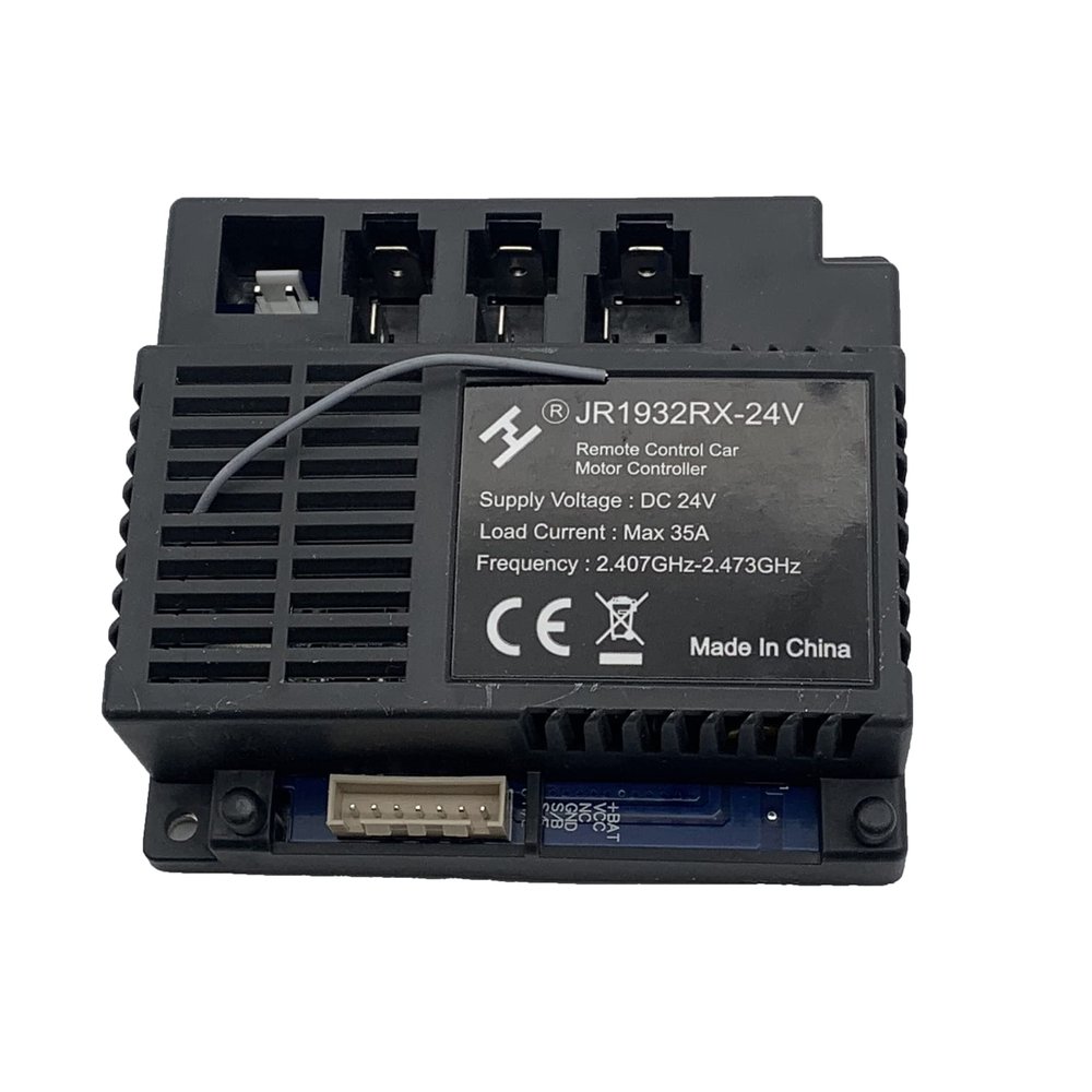 JR1932RX-24V Control Box Receiver Match 2.4G Bluetooth Remote Control, Accessory Receive Controller Signal Install Children's Electric Ride on Kids Car Replacement Parts