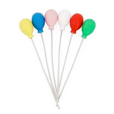 Odoria 1/12 Miniature Balloons 6Pcs Dollhouse Decoration Accessories