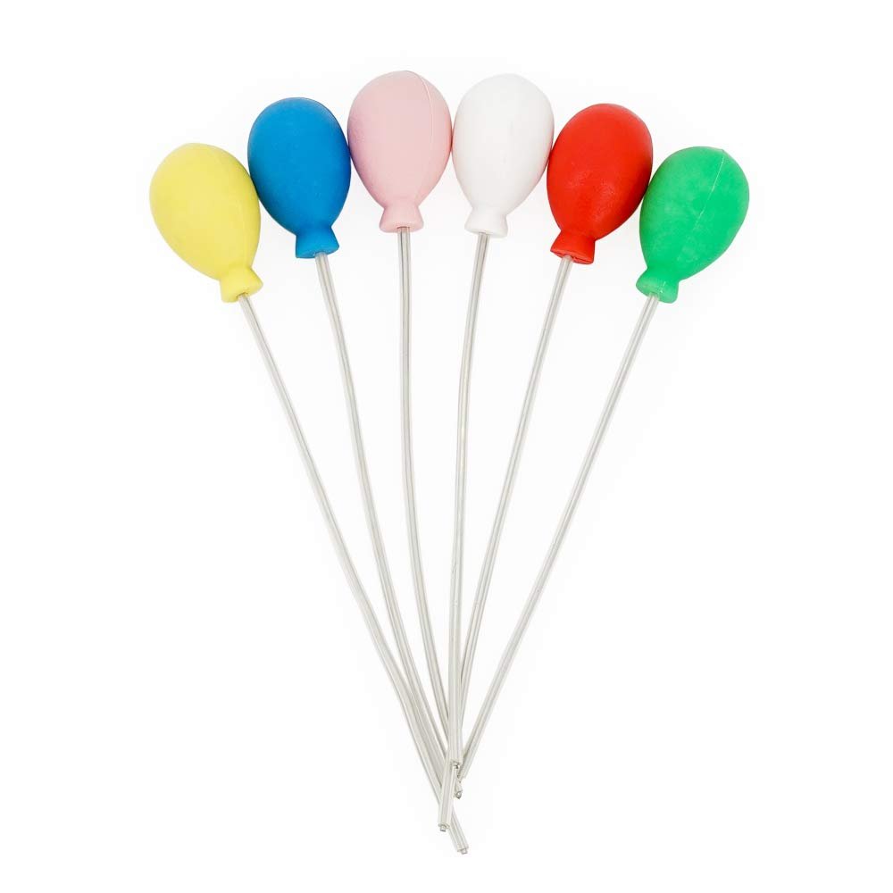 Odoria 1/12 Miniature Balloons 6Pcs Dollhouse Decoration Accessories