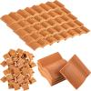 Charniol 200 Pcs Miniature Roof Tiles 1:12 Scale Mini Clay Tiles, Realistic Dollhouse Shingles for The Roof, Dollhouse Accessories for Kitchen Garden Landscaping DIY Model Architect Buildings view 1