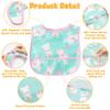2ooya 6Pcs Baby Feeding Bibs with Crumb Catcher Pocket Adjustable Waterproof Sleeveless Teething Bib Set Toddler Infant Keepsake Gift for Baby Shower, 6-24 Months view 3