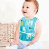 2ooya 6Pcs Waterproof Toddler Bibs Baby Feeding Bib Set with Crumb Catcher Pocket Infant Adjustable Baby Teething Bib Babies Sleeveless Animals Food Bibs Keepsake Gift for Baby Shower, 6-24 Months view 4