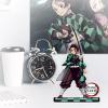 ABYSTYLE Demon Slayer Anime Tanjiro Kamado 5" Acryl Acrylic Stand Model Figure Anime Manga Fantasy Desktop Accessories Merch Gift view 2