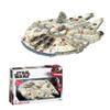 University Games Star Wars Millennium Falcon 3D Model Kit, Grey view 3