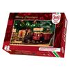 LGB 70308 Garden Railway Starter Set Christmas Train with Locomotive and Two Carriages, Outdoor Railway, G Scale view 1