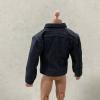 1/12 Scale Miniature Black Denim Jacket for Mezco, Mixmax, NOTA Studio Slim Body (Figure NOT Included) view 3