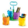 Learning Resources Create-a-Space Kiddy Center Pets - 6 Pieces, Ages 3+ Kids Art Supply Storage, Caddy Playroom and Classroom Organization, School Supplies Organizer view 1