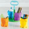 Learning Resources Create-a-Space Kiddy Center Pets - 6 Pieces, Ages 3+ Kids Art Supply Storage, Caddy Playroom and Classroom Organization, School Supplies Organizer view 2