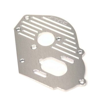 STRC ST9490S Aluminum Heatsink Finned Motor Plate Silver : Drag Slash