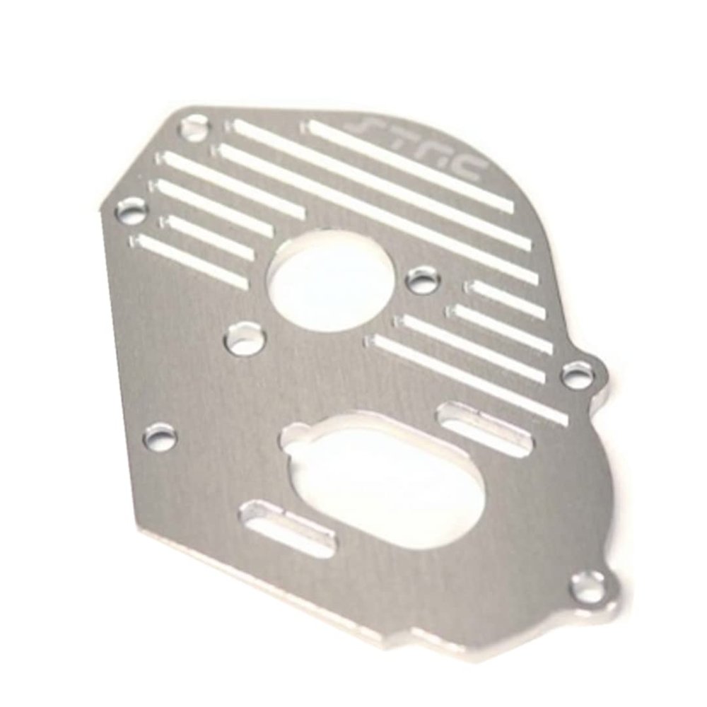 STRC ST9490S Aluminum Heatsink Finned Motor Plate Silver : Drag Slash