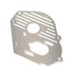 STRC ST9490S Aluminum Heatsink Finned Motor Plate Silver : Drag Slash view 1