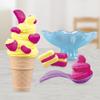 Play-Doh Kids Modeling Dough, Fun Mini Ice Cream Parlor, Play-Doh Set with Accessories and 2 Colorful Putty Pots, Children's Day Gift for Ages 3 and Up view 4