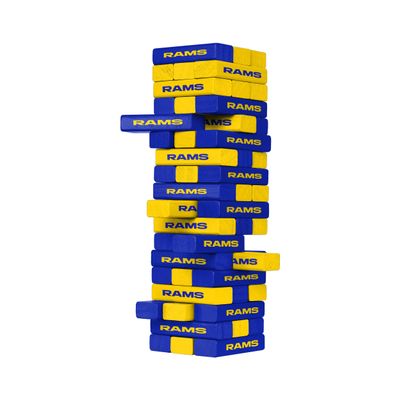 FOCO Unisex-Adult NFL Logo Stackable Blocks Game, Team Color, 9-1763