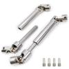 Raflot RC Stainless Steel Drive Shaft 90-125mm for 1/10 RC Crawler Traxxas TRX4 TRX6 Axial SCX10 Wraith Capra D90 TF2 Redcat GEN8 2PCS view 1