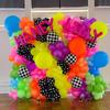 12 Pack 18 Inch Checkered Racing Balloons Helium Foil Mylar Black and White Checkered Balloons for Race Car Themed Party Birthday Festival Decorations Supplies view 3