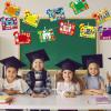 30 Packs Preschool Graduation Craft Kits for Kids Congrats Grad DIY Picture Frame Craft Art Class of 2025 Kindergarten Graduation Party Favor Decorations Home Classroom Gifts Game Activities view 4