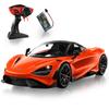MIEBELY Remote Control Car, McLaren Rc Cars Officially Licensed 1/12 Scale 7.4V 900mAh Toy Car with 12km/h Fast Model Car Headlight for Adults Kids Boys Age 6-12 Year Birthday Ideas Gift Orange view 1
