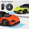 MIEBELY Remote Control Car, McLaren Rc Cars Officially Licensed 1/12 Scale 7.4V 900mAh Toy Car with 12km/h Fast Model Car Headlight for Adults Kids Boys Age 6-12 Year Birthday Ideas Gift Orange view 4