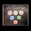 ZQION STC Coin Set Coin Change Penetrate Magic Coins Gimmicks Close Up Magic Coin Tricks Props Multiplying Silver Coins to Chip Magica Props view 2