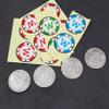 ZQION STC Coin Set Coin Change Penetrate Magic Coins Gimmicks Close Up Magic Coin Tricks Props Multiplying Silver Coins to Chip Magica Props view 4