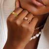 LAOYOU Anxiety Ring for Women Spinner Spinning Size 5 view 4
