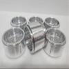 H-TECH 6PCS 12mm hex 2.2" Mesh Type Minus Off Set CNC Aluminum Metal Beadlock Dual Wheel Hub Rims for CEN F450 1/10 RC Crawler Car Truck (HTW2.2-07D) view 2