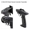 01 02 015 RC Car Transmitter, Throttle Fine Tuning Remote Control Receiver 2 Speed Adjustment 2.4GHz 4CH with LED Light for Electrical Equipments view 3
