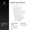 Platinum Protectors Resealable Graded Card Sleeves for PSA, CGC and TAG Slabs (500 Pack) view 2