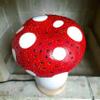 Mushroom night light, Gourd lamp, Nursery lamp, Gift for her, forest decorations, beaded mushroom lamp, view 4