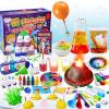 UNGLINGA 70 Lab Experiments Science Kits for Kids Educational Scientist Toys Birthday Gifts Idea for Girls Boys, Chemistry Set, Erupting Volcano, Fruit Circuits, S.T.E.M Activities Science Project view 1