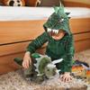 AULUDA Dinosaur Plush Toy, Triceratops Stuffed Animal Throw Plushie Pillow Doll, Soft Grey Fluffy Friend Hugging Cushion - Present for Every Age & Occasion view 2