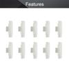 Heyiarbeit 50pcs Plastic Gears 26 Teeth Model 262A Reduction Gear Plastic Worm Gears for RC Car Robot Motor view 3