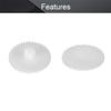 Heyiarbeit 10pcs Plastic Gears 44 Teeth Model 44102B Reduction Gear Plastic Worm Gears for RC Car Robot Motor view 3