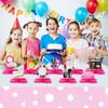 9Pack SPA Makeup Party Honeycomb Centerpiece Table Decorations,SPA Makeup Party Decorations view 2