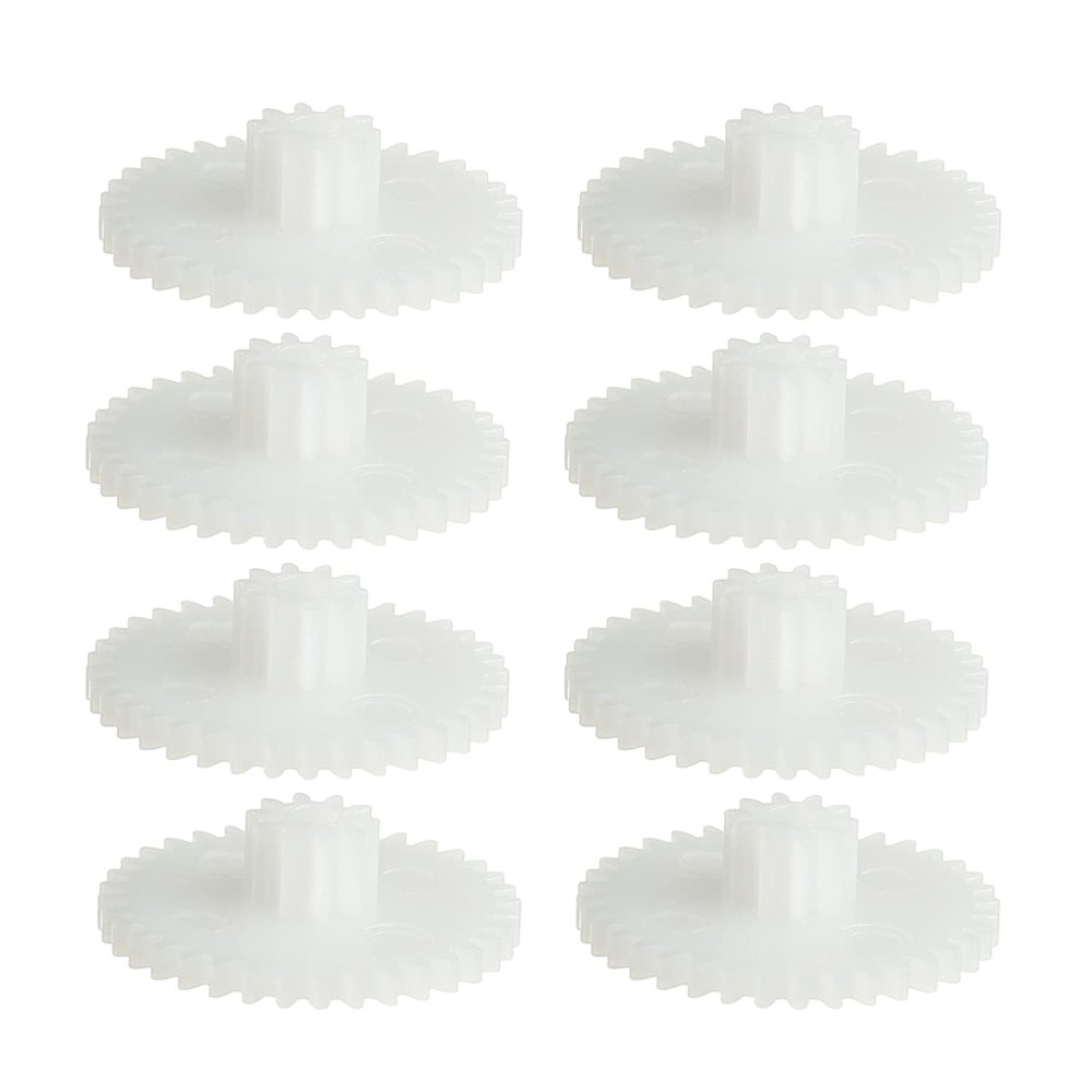 Heyiarbeit 10pcs Plastic Gears 36 Teeth Model 36102B Reduction Gear Plastic Worm Gears for RC Car Robot Motor